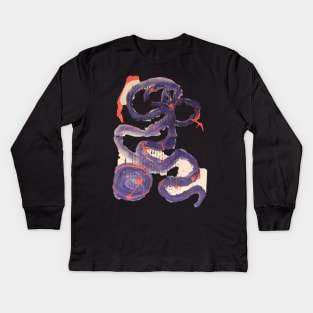 Ladders and snakes Kids Long Sleeve T-Shirt